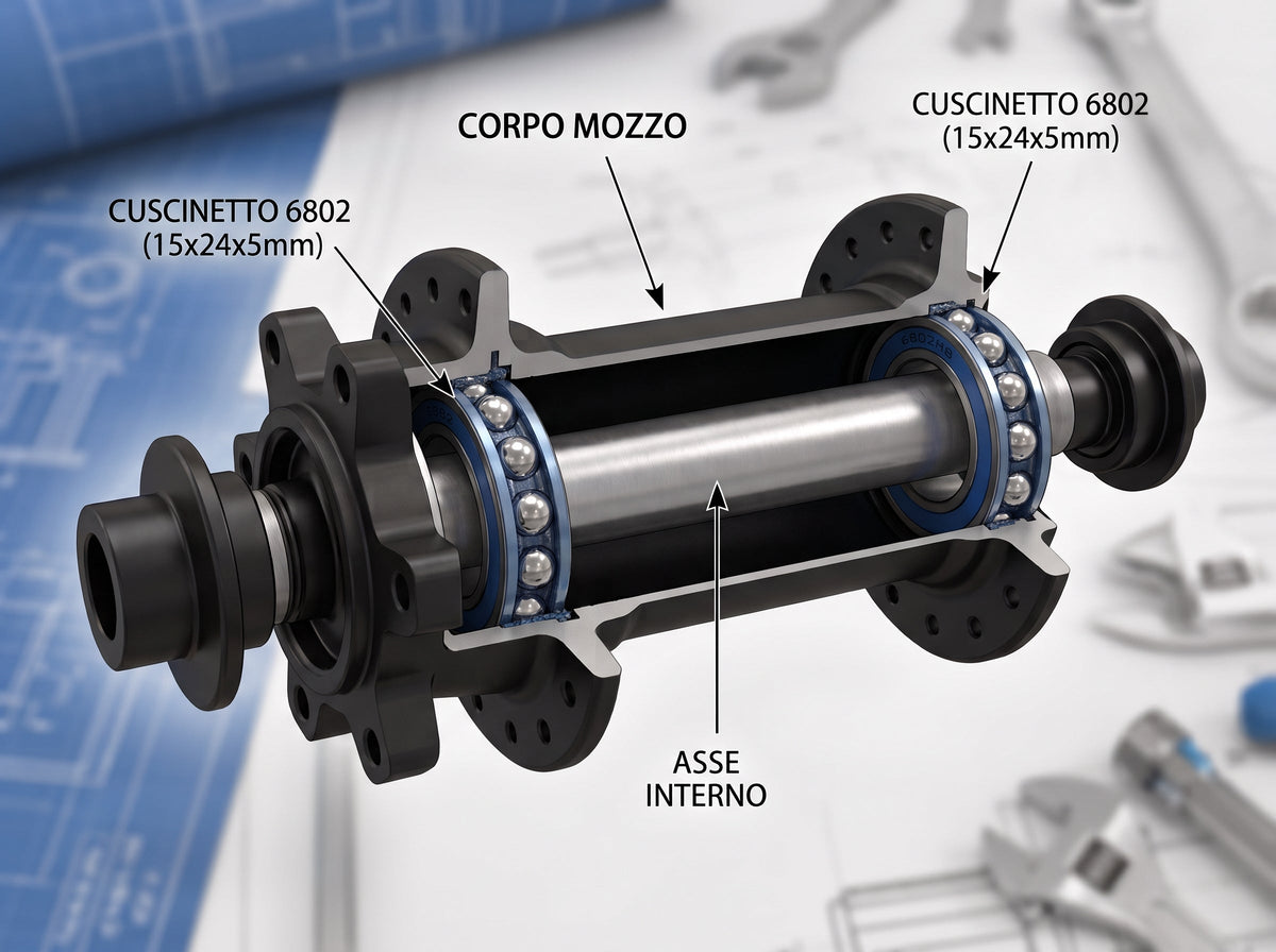 Perché Ridurre l'Attrito nei Cuscinetti Ruota Conta Soprattutto Quando Vai Piano.